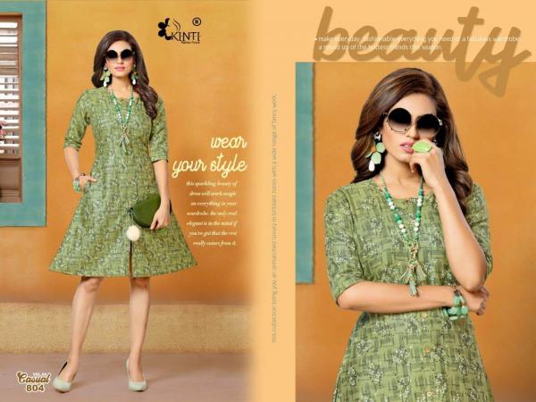 Kinti Casual Rayon Daily Wear Kurti Catalogue